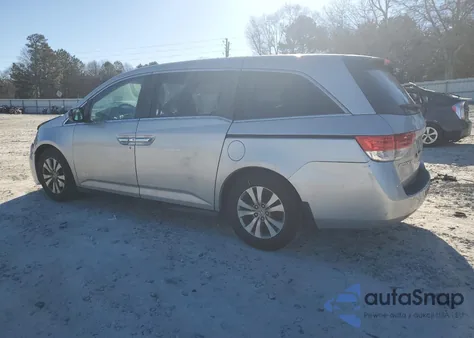 2014 Honda Odyssey Ex from USA, damaged, VIN 5FNRL5H45EB090340